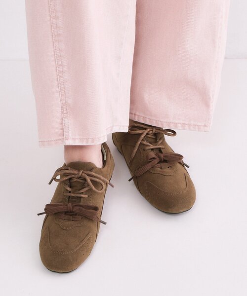 OPAQUE.CLIP（オペークドットクリップ）の「Wシューレーススニーカー（スニーカー・レディース・ブラウン系/ブラック・02/03）」の4枚目の写真