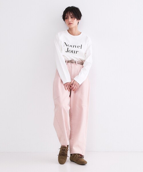 OPAQUE.CLIP（オペークドットクリップ）の「Wシューレーススニーカー（スニーカー・レディース・ブラウン系/ブラック・02/03）」の3枚目の写真