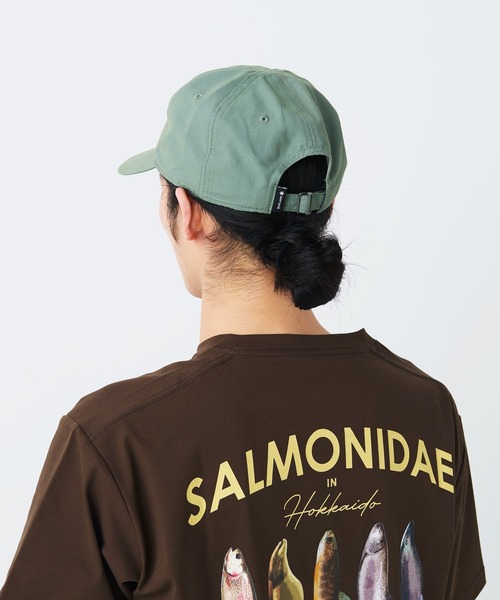 Snow Peak(スノーピーク)の「Snow Peak / Light Dobby Cloth Cap ライトドビークロスキャップ 帽子(キャップ・メンズ・ブラック/グレイッシュベージュ/アーミー・ONE SIZE)」の5枚目の写真