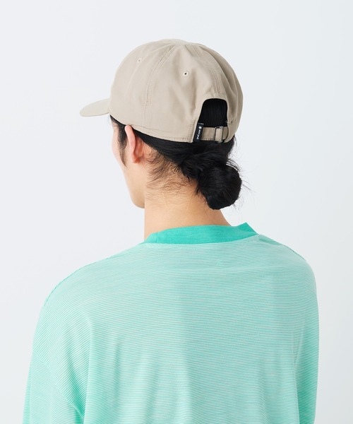 Snow Peak(スノーピーク)の「Snow Peak / Light Dobby Cloth Cap ライトドビークロスキャップ 帽子(キャップ・メンズ・ブラック/グレイッシュベージュ/アーミー・ONE SIZE)」の4枚目の写真