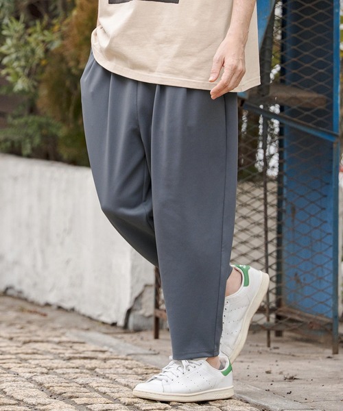 CAMBIO（カンビオ）の「mp14685-Lignt Ponti Cropped Pants クロップドパンツ(CAM26SS-028)（その他パンツ・メンズ・ブラック/ネイビー/チャコール・L/M/S）」の4枚目の写真