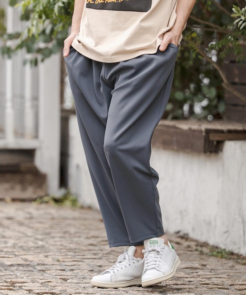 CAMBIO（カンビオ）の「mp14685-Lignt Ponti Cropped Pants クロップドパンツ(CAM26SS-028)（その他パンツ・メンズ・ブラック/ネイビー/チャコール・L/M/S）」の5枚目の写真