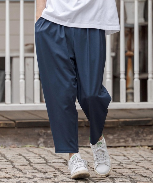 CAMBIO（カンビオ）の「mp14685-Lignt Ponti Cropped Pants クロップドパンツ(CAM26SS-028)（その他パンツ・メンズ・ブラック/ネイビー/チャコール・L/M/S）」の9枚目の写真