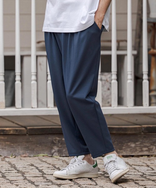 CAMBIO（カンビオ）の「mp14685-Lignt Ponti Cropped Pants クロップドパンツ(CAM26SS-028)（その他パンツ・メンズ・ブラック/ネイビー/チャコール・L/M/S）」の10枚目の写真