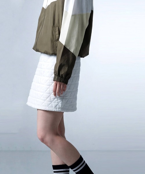 antiqua(アンティカ)の「【STCH】キルティング スカート(スカート・レディース・ブラック/グレー/ホワイト・ONESIZE)」の9枚目の写真