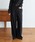 My shawty�i�}�C�V���E�e�B�[�j�́utuck wide straight pants�i�X���b�N�X�j�v�b�u���b�N