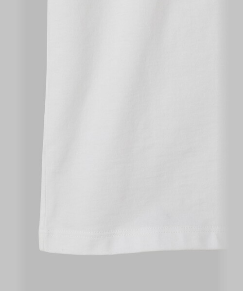 agnes b.(アニエスベー)の「アイコニック コットン 半袖 Tシャツ "Lezard"(Tシャツ/カットソー・レディース・ホワイト・1/3/2)」の5枚目の写真