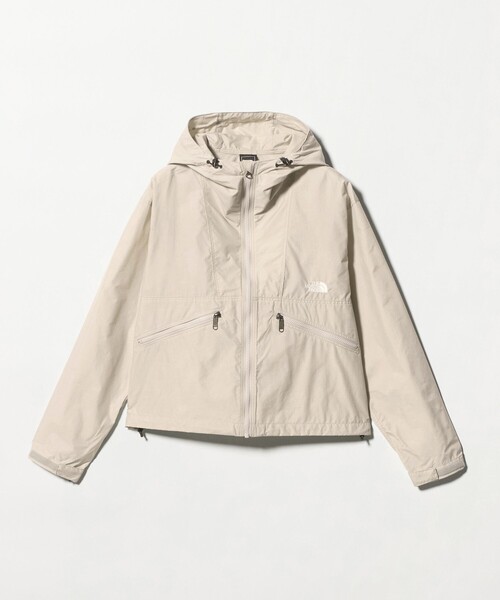 THE NORTH FACE（ザノースフェイス）の「＜THE NORTH FACE＞ショート コンパクト ジャケット（ナイロンジャケット・レディース・ベージュ/ピンク/ブラック/オフホワイト・L/XL）」の21枚目の写真