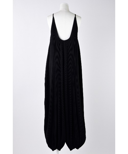 ENFOLD（エンフォルド）の「PLEATS ALLINONE（ワンピース・レディース・ブラック/ダークグレー・38）」の4枚目の写真