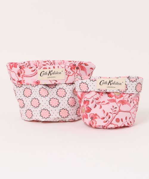 Cath Kidston（キャスキッドソン）の「リバーシブル ストレージ 2個セット Posey spot / Mystery Floral（クッション/クッションカバー・レディース・ピンク・FREE）」の9枚目の写真