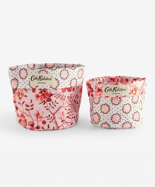 Cath Kidston（キャスキッドソン）の「リバーシブル ストレージ 2個セット Posey spot / Mystery Floral（クッション/クッションカバー・レディース・ピンク・FREE）」の5枚目の写真