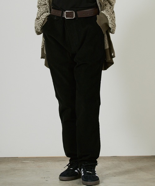superNova.(スーパーノヴァ)の「superNova. Slim pant - Corduroy / SN-051A 夏服(その他パンツ・メンズ・ブラック・S)」の1枚目の写真