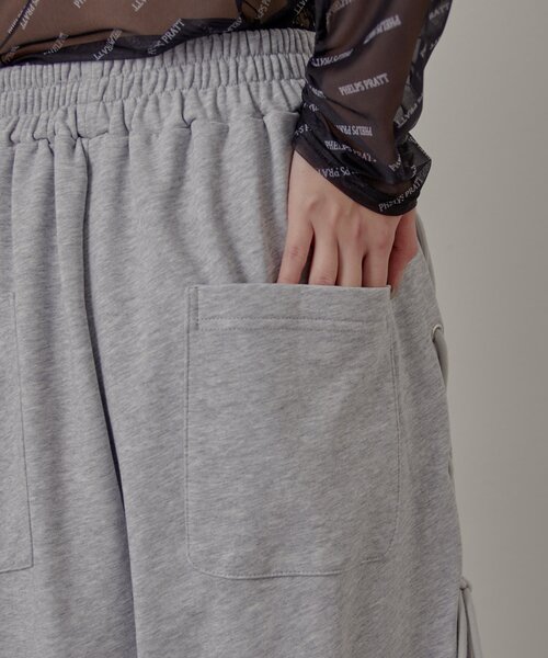 mline（エムライン）の「[mline]サイドレースアップスウェット（その他パンツ・レディース・チャコールグレー/グレー・2/1）」の12枚目の写真