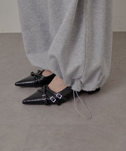 mline（エムライン）の「[mline]サイドレースアップスウェット（その他パンツ・レディース・チャコールグレー/グレー・2/1）」の14枚目の写真