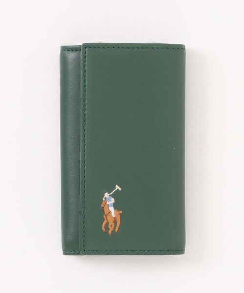 POLO RALPH LAUREN(ポロ ラルフ ローレン)の「マルチ カラー ポニー キーケース(キーケース/キーアクセサリー・メンズ・ライトブラウン/ブラック/ダークブラウン/グリーン・FREE)」の15枚目の写真