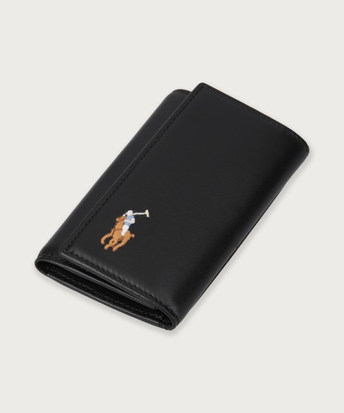 POLO RALPH LAUREN(ポロ ラルフ ローレン)の「マルチ カラー ポニー キーケース(キーケース/キーアクセサリー・メンズ・ライトブラウン/ブラック/ダークブラウン/グリーン・FREE)」の17枚目の写真