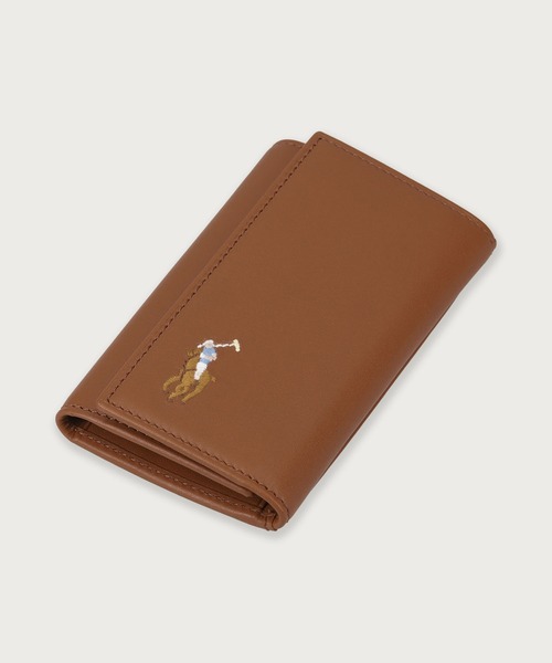 POLO RALPH LAUREN(ポロ ラルフ ローレン)の「マルチ カラー ポニー キーケース(キーケース/キーアクセサリー・メンズ・ライトブラウン/ブラック/ダークブラウン/グリーン・FREE)」の9枚目の写真
