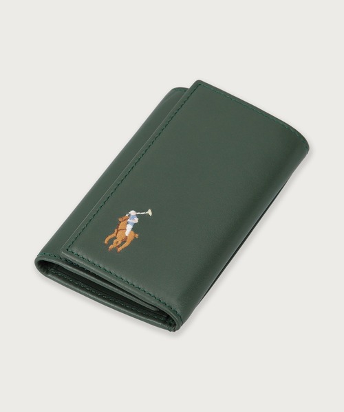 POLO RALPH LAUREN(ポロ ラルフ ローレン)の「マルチ カラー ポニー キーケース(キーケース/キーアクセサリー・メンズ・ライトブラウン/ブラック/ダークブラウン/グリーン・FREE)」の12枚目の写真