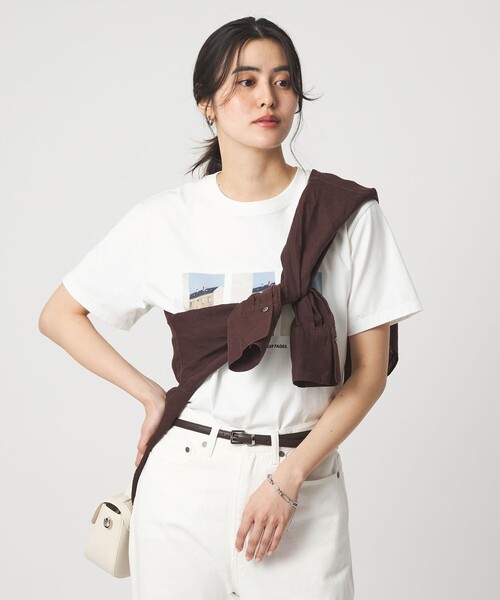 green label relaxing(グリーンレーベルリラクシング)の「コラージュ フォト ショートスリーブ Tシャツ(Tシャツ/カットソー・レディース・ダークグレー/その他1/その他2・FREE)」の12枚目の写真