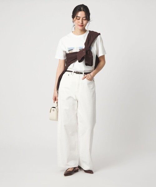 green label relaxing(グリーンレーベルリラクシング)の「コラージュ フォト ショートスリーブ Tシャツ(Tシャツ/カットソー・レディース・ダークグレー/その他1/その他2・FREE)」の13枚目の写真