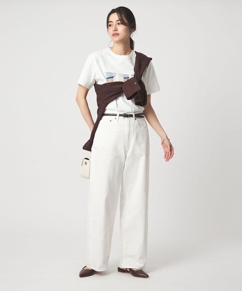 green label relaxing(グリーンレーベルリラクシング)の「コラージュ フォト ショートスリーブ Tシャツ(Tシャツ/カットソー・レディース・ダークグレー/その他1/その他2・FREE)」の14枚目の写真
