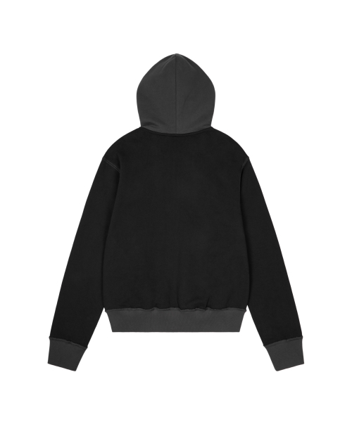 Star-Spangled Zip-Up hoodie (Black)（パーカー）｜AAKAM（アーカム