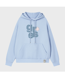 [ユニセックス]GRAE-S フードパーカー _SKY BLUE