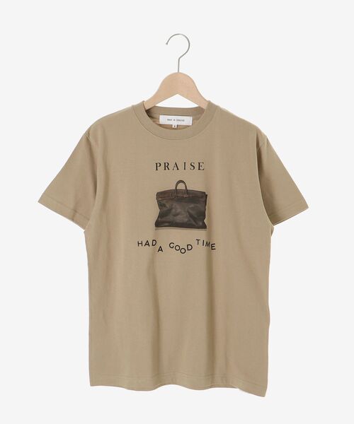 le.coeur blanc(ルクールブラン)の「PRAISE TEE(Tシャツ/カットソー・レディース・ベージュ/ホワイト・38)」の10枚目の写真