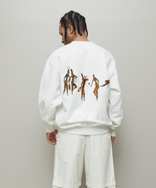 bal（バル）の「primitive party（スウェット・メンズ・グレー/ブラック/ホワイト・3/2/1/0）」の11枚目の写真