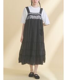 merry jenny | petit flower sheer switchワンピース(ワンピース)