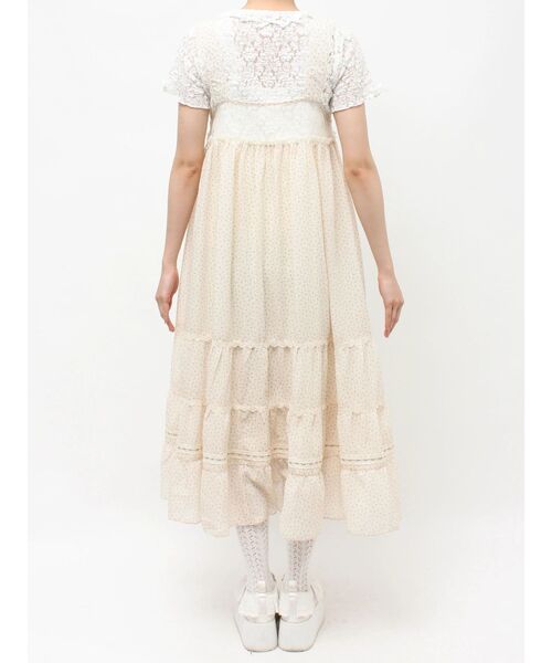 merry jenny(メリージェニー)の「petit flower sheer switchワンピース(ワンピース・レディース・ピンク/ブラック/アイボリー・FREE)」の21枚目の写真