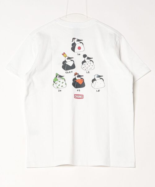 CHUMS(チャムス)の「【CHUMS】Booby Onigiri Friends T-Shirts(Tシャツ/カットソー・メンズ・ブラック/グリーン/ホワイト・X-LARGE/LARGE/MEDIUM)」の4枚目の写真