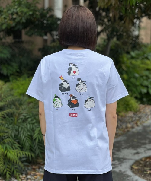 CHUMS(チャムス)の「【CHUMS】Booby Onigiri Friends T-Shirts(Tシャツ/カットソー・メンズ・ブラック/グリーン/ホワイト・X-LARGE/LARGE/MEDIUM)」の10枚目の写真