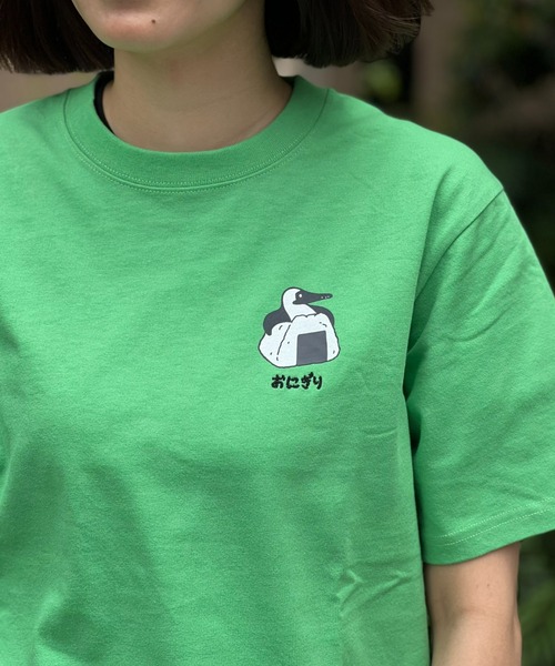 CHUMS(チャムス)の「【CHUMS】Booby Onigiri Friends T-Shirts(Tシャツ/カットソー・メンズ・ブラック/グリーン/ホワイト・X-LARGE/LARGE/MEDIUM)」の17枚目の写真