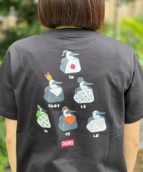 CHUMS(チャムス)の「【CHUMS】Booby Onigiri Friends T-Shirts(Tシャツ/カットソー・メンズ・ブラック/グリーン/ホワイト・X-LARGE/LARGE/MEDIUM)」の15枚目の写真