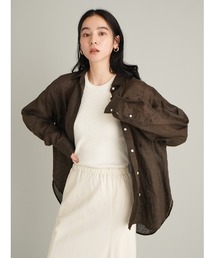 カシュクール」に該当するトップス（ブラウン/茶色系）ファッション