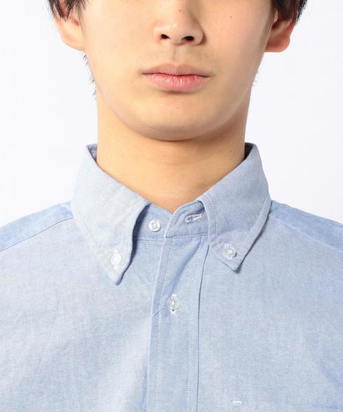 coen(コーエン)の「オックスフォードボタンダウンシャツ(シャツ/ブラウス・メンズ・ホワイト/ネイビー・X-LARGE/SMALL/X-SMALL/LARGE/MEDIUM)」の15枚目の写真