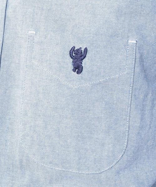 coen(コーエン)の「オックスフォードボタンダウンシャツ(シャツ/ブラウス・メンズ・ホワイト/ネイビー・X-LARGE/SMALL/X-SMALL/LARGE/MEDIUM)」の17枚目の写真