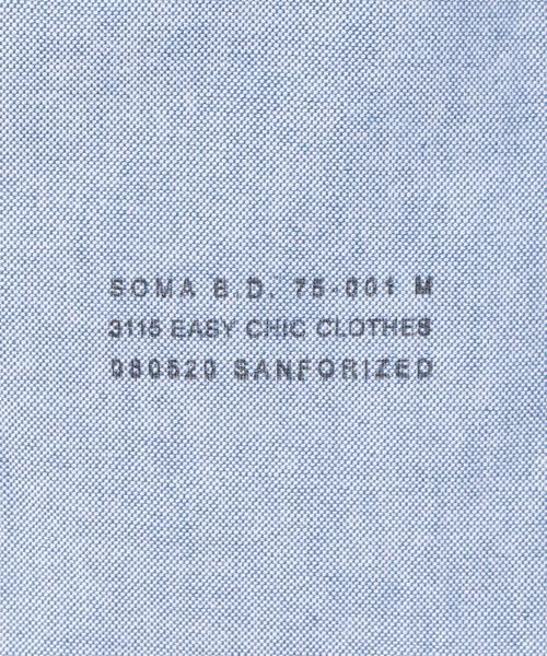 coen(コーエン)の「オックスフォードボタンダウンシャツ(シャツ/ブラウス・メンズ・ホワイト/ネイビー・X-LARGE/SMALL/X-SMALL/LARGE/MEDIUM)」の6枚目の写真