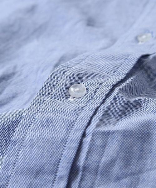 coen(コーエン)の「オックスフォードボタンダウンシャツ(シャツ/ブラウス・メンズ・ホワイト/ネイビー・X-LARGE/SMALL/X-SMALL/LARGE/MEDIUM)」の21枚目の写真