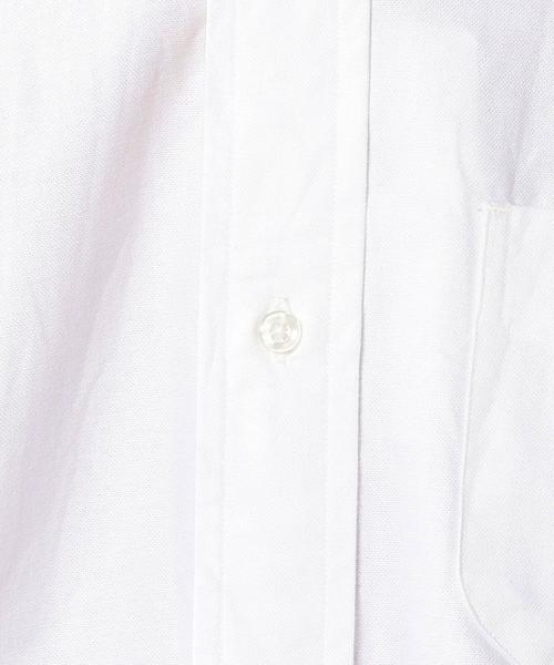 coen(コーエン)の「オックスフォードボタンダウンシャツ(シャツ/ブラウス・メンズ・ホワイト/ネイビー・X-LARGE/SMALL/X-SMALL/LARGE/MEDIUM)」の4枚目の写真