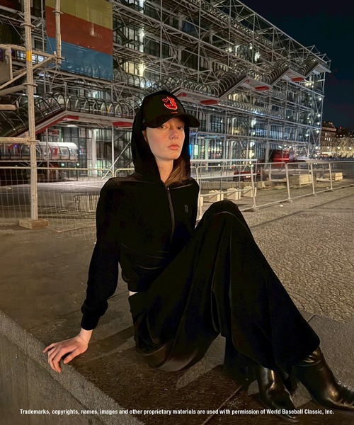 BASICKS(ベイシックス)の「【BASICKS/ベーシックス】x Newera World Baseball Classic Cap BLACK/ニューエラワールドベースボールクラシックキャップブラック(キャップ・レディース・ブラック・FREE)」の7枚目の写真