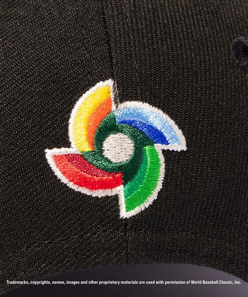 BASICKS(ベイシックス)の「【BASICKS/ベーシックス】x Newera World Baseball Classic Cap BLACK/ニューエラワールドベースボールクラシックキャップブラック(キャップ・レディース・ブラック・FREE)」の11枚目の写真