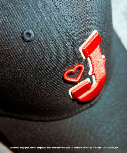 BASICKS(ベイシックス)の「【BASICKS/ベーシックス】x Newera World Baseball Classic Cap BLACK/ニューエラワールドベースボールクラシックキャップブラック(キャップ・レディース・ブラック・FREE)」の6枚目の写真