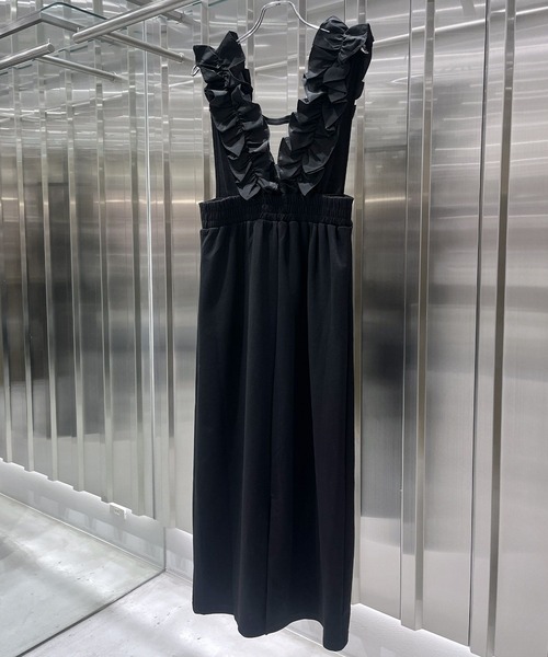 Narcissus(ナルシス)の「【Narcissus】フリルジャンスカ(ワンピース・レディース・グレー/ブラック・FREE)」の1枚目の写真