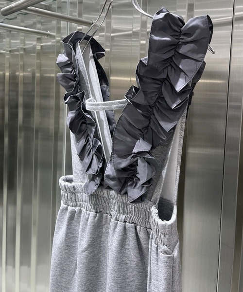 Narcissus(ナルシス)の「【Narcissus】フリルジャンスカ(ワンピース・レディース・グレー/ブラック・FREE)」の5枚目の写真