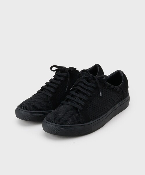 TAKEO KIKUCHI(タケオキクチ)の「ニットアッパースニーカー(スニーカー・メンズ・ブラック/グレー/ネイビー・60/70)」の2枚目の写真