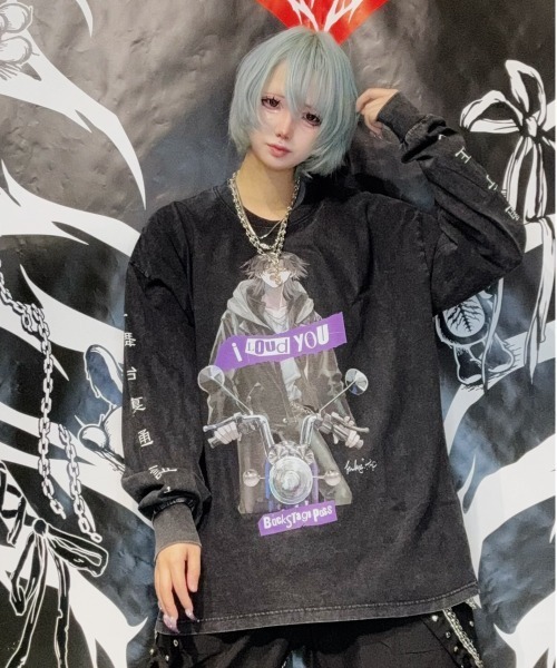 黒野京×BACKSTAGE PASS コラボ】TOO TOO ピグメント加工 オーバー