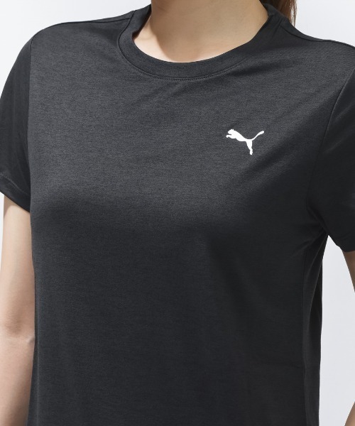 PUMA（プーマ）の「プーマ PUMA W TAD ESS HEATHER Tシャツ（Tシャツ/カットソー・レディース・ブラック/ライトグレー・XL/L/M/S）」の6枚目の写真