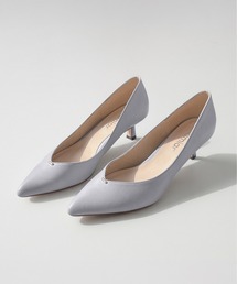 MAMIAN | メタルパーツ Vカットパンプス (4.5cmヒール)(パンプス)